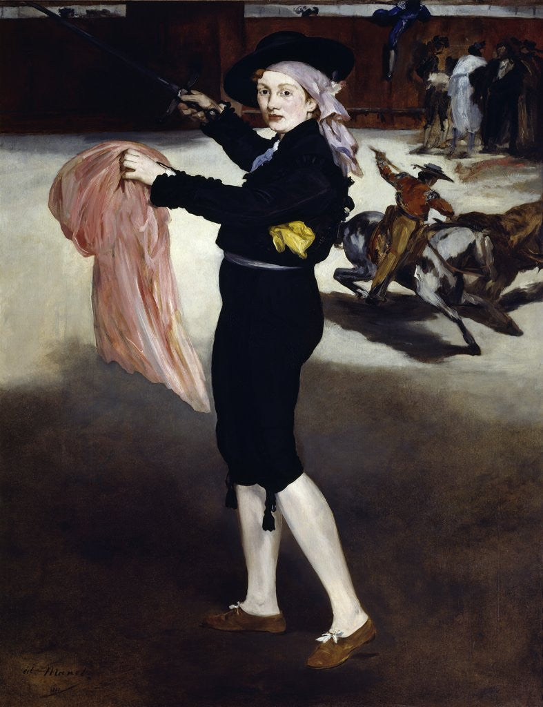 Detail of Mademoiselle Victorine in the Costume of an Espada by Edouard Manet