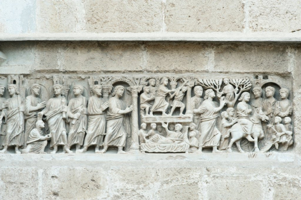 Detail of Bas Relief by Anonymous