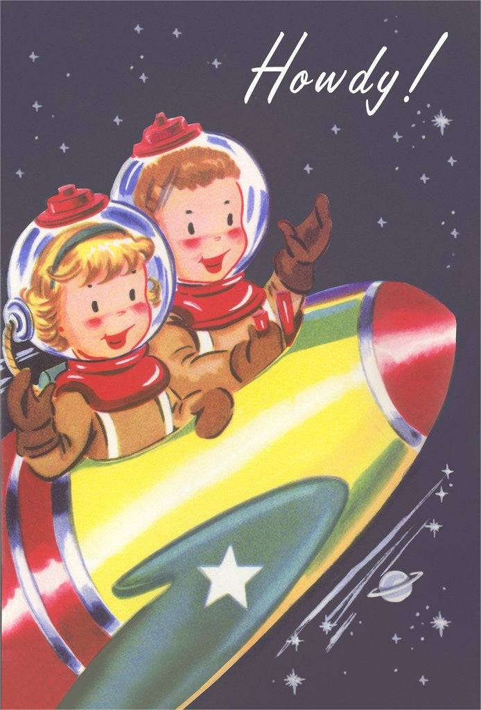 Detail of Howdy from Kids in Outer Space by Anonymous