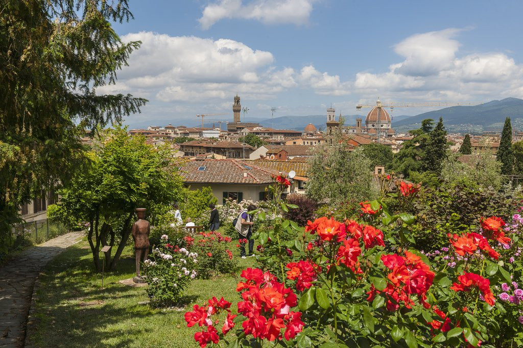 Detail of Giardino delle Rose by Anonymous
