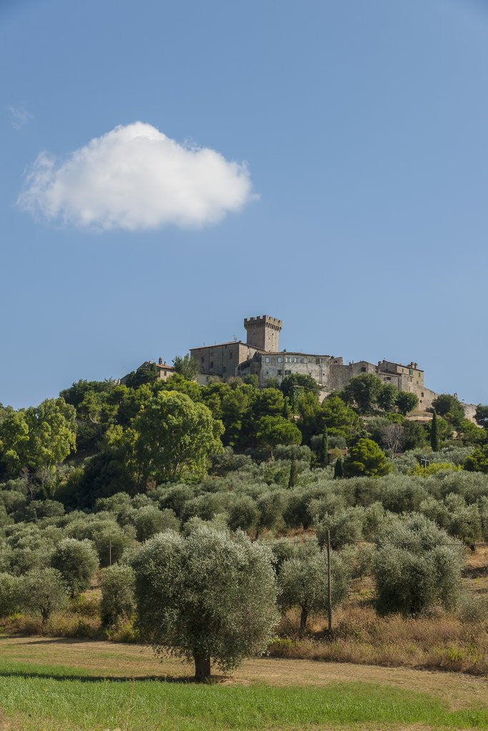 Detail of View of Capalbio by Anonymous