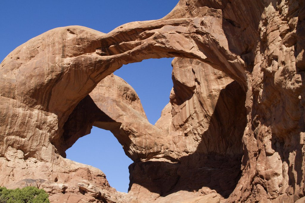 Detail of Double Arch in Arches National Park by Corbis
