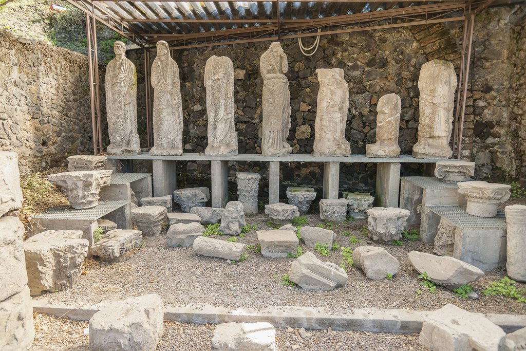 Detail of Pompeii, Necropolis by Anonymous