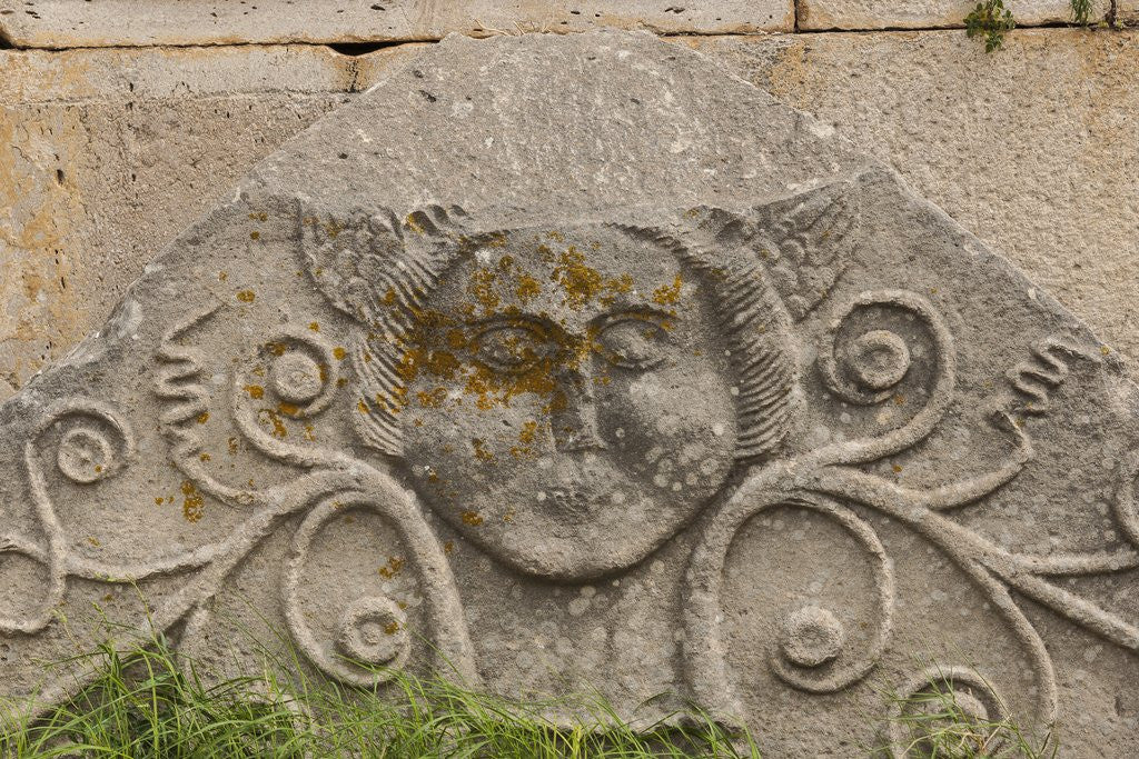 Detail of The archaeological ruins around Santissima Trinita church by Corbis