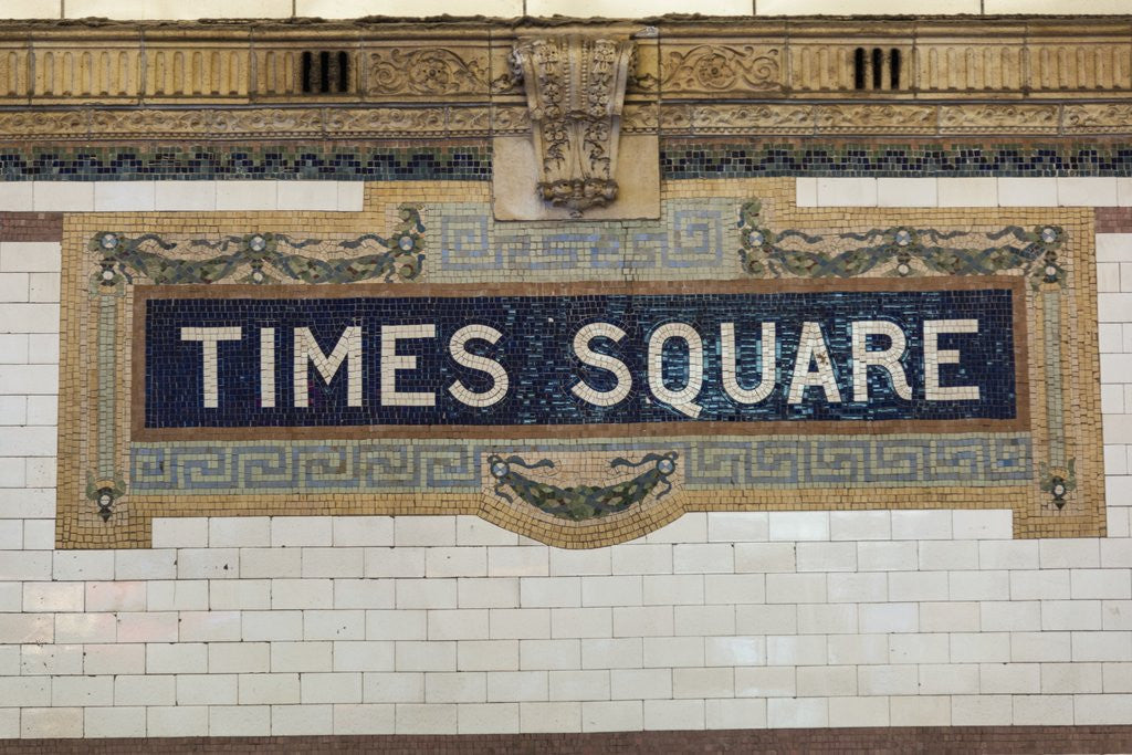 Detail of Times Square by Anonymous