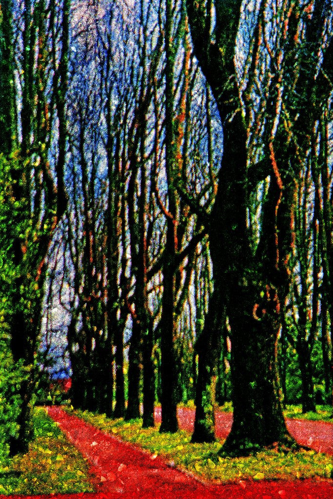 Detail of Trees and Way by Anonymous
