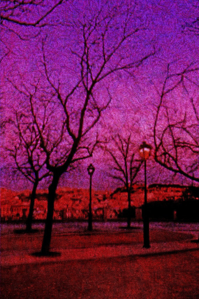 Detail of Square in Pink and Orange by Anonymous