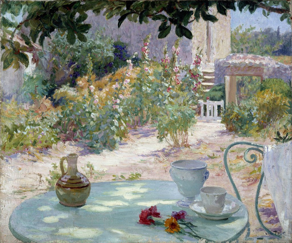 Detail of Breakfast by Loys Prat