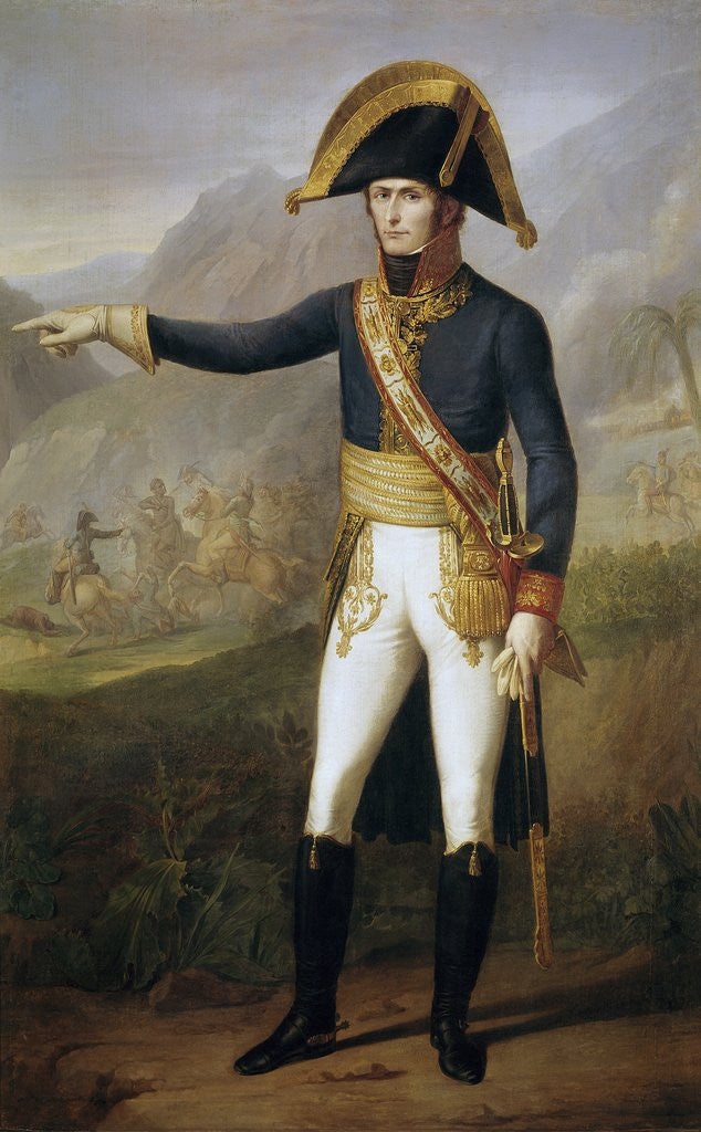 Detail of Portrait of Charles Emmanuel Leclerc by Anonymous