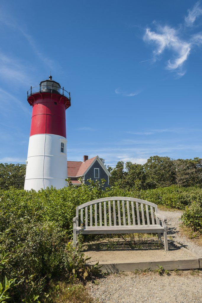 Detail of Nauset Lighthouse by Anonymous