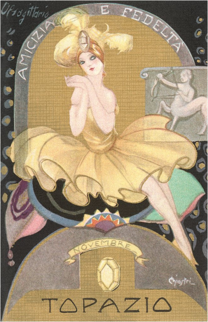 Detail of Italian Month Signs, November by Anonymous