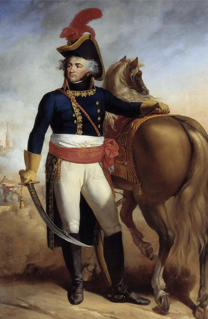 Detail of Portrait of Jean Baptiste Kleber by Antoine Ansiaux