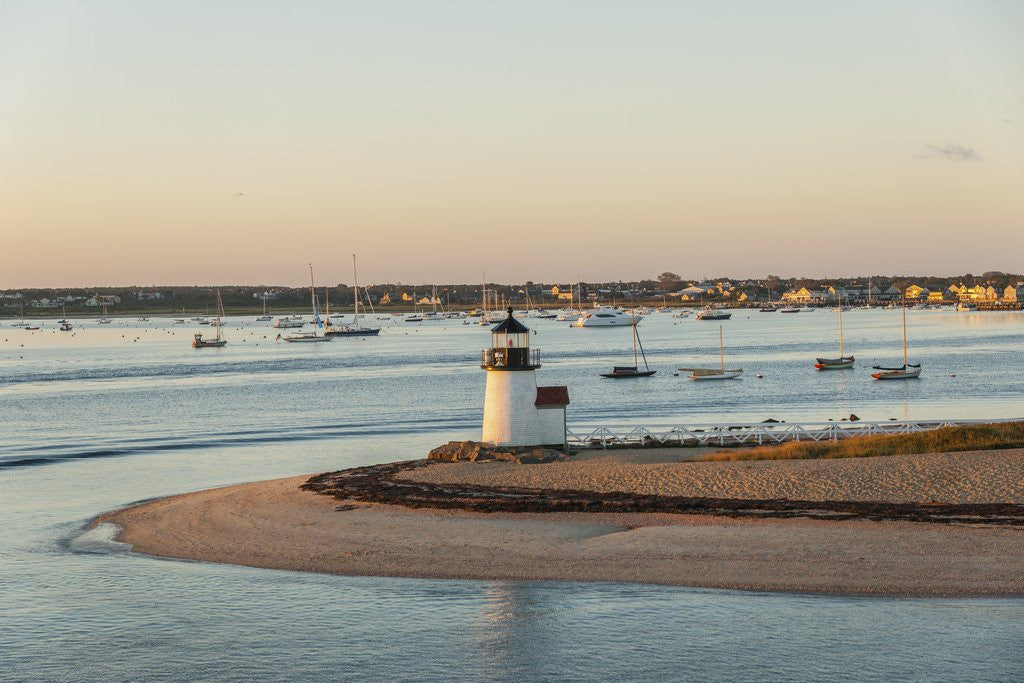 Detail of Brant Point Lighthouse by Anonymous