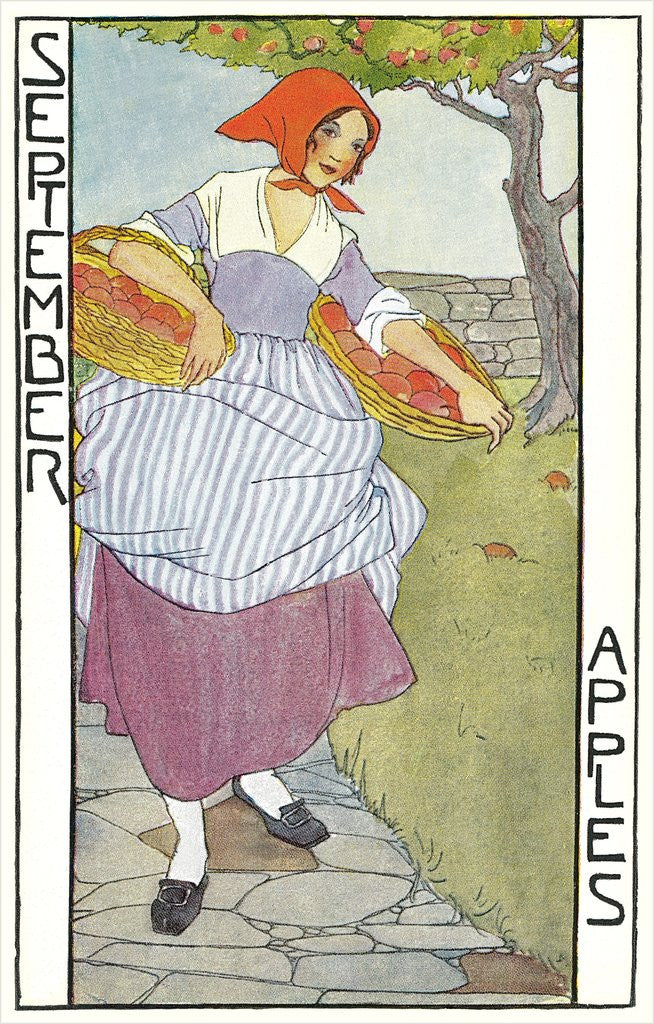 Detail of September Apples by Anonymous