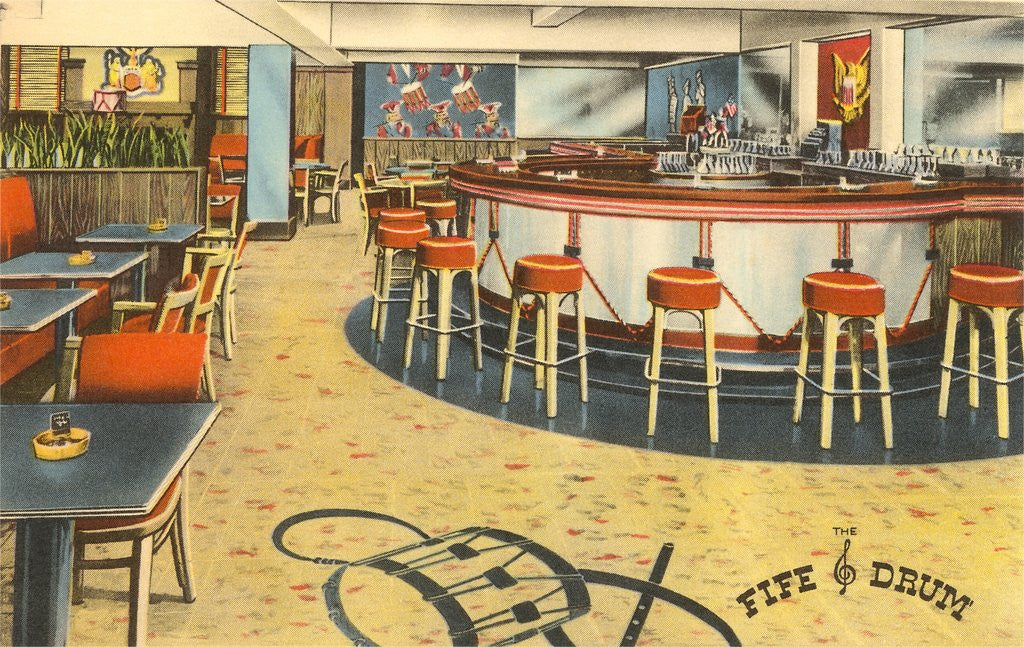 Detail of Forties Cocktail Lounge by Corbis