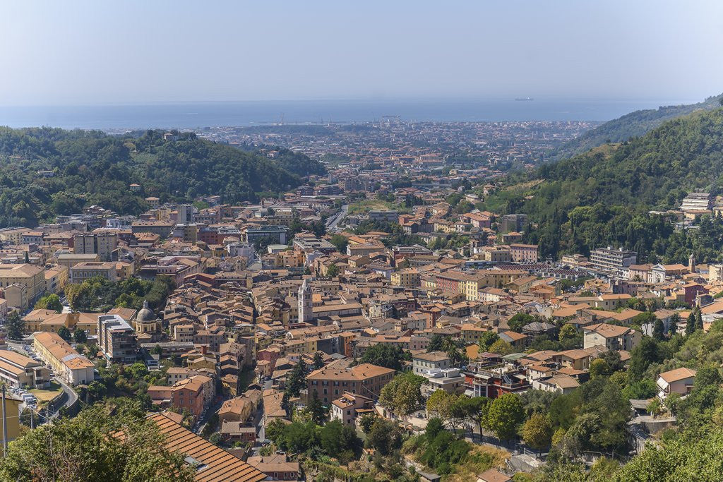 Detail of View of the town by Anonymous