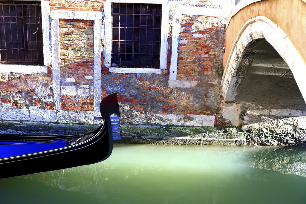 Detail of Traditional Gondola details. by Anonymous