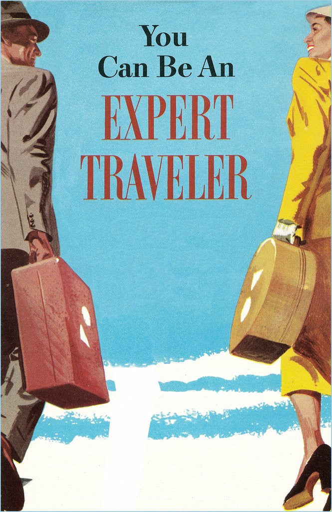 Detail of You Can be an Expert Traveler by Corbis
