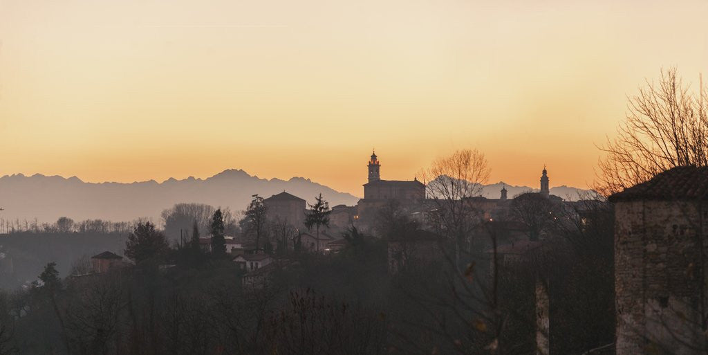 Detail of View of the village by Anonymous