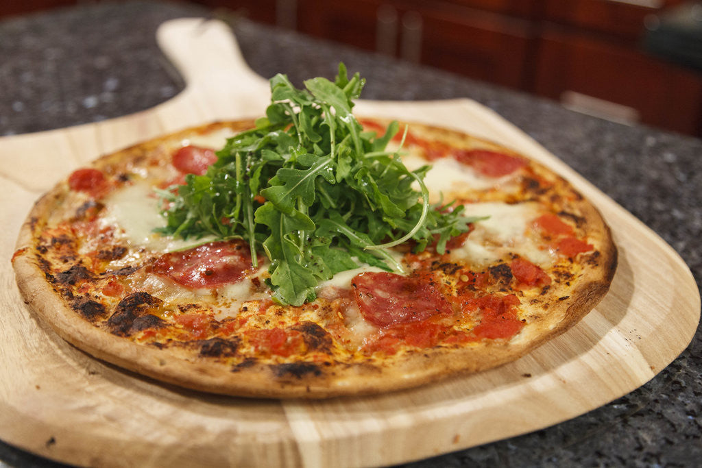 Detail of Brick Oven Pizza by Anonymous