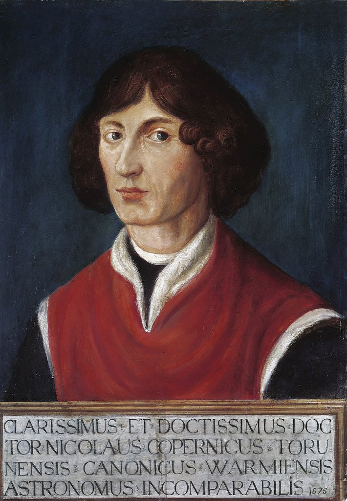 Detail of Portrait of Andreus Nikolaus Copernicus by Anonymous