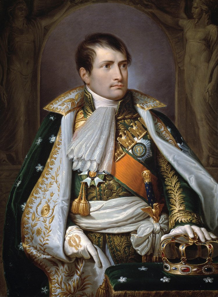 Detail of Portrait of Napoleon I Bonapart as King of Italy by Andrea Appiani