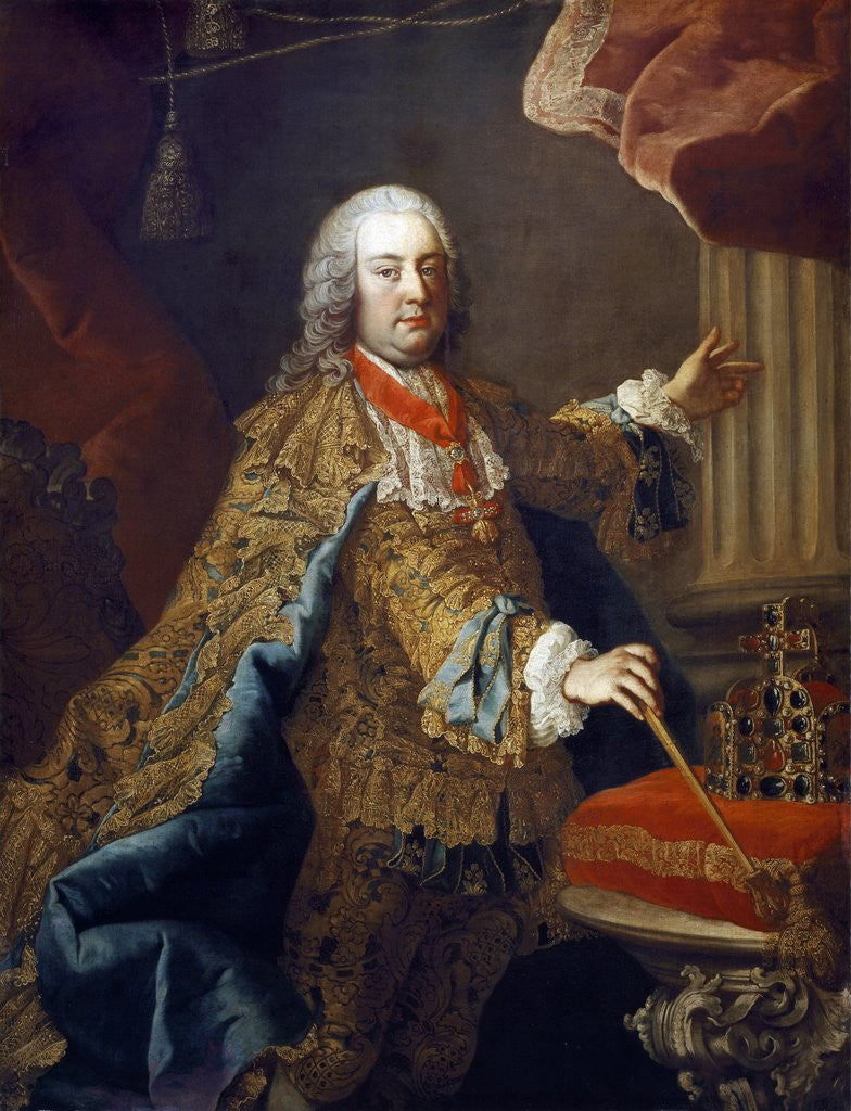 Detail of Portrait of Francis I, Holy Roman Emperor by Martin van Meytens