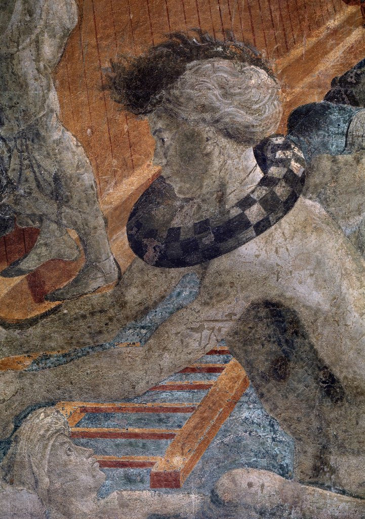 Detail of Detail from The Deluge by Paolo Uccello