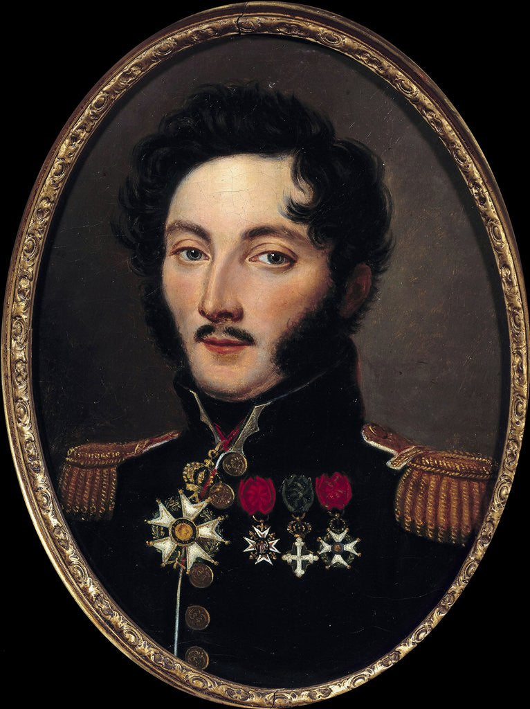 Detail of Portrait of General Baron Gourgaud by Anonymous