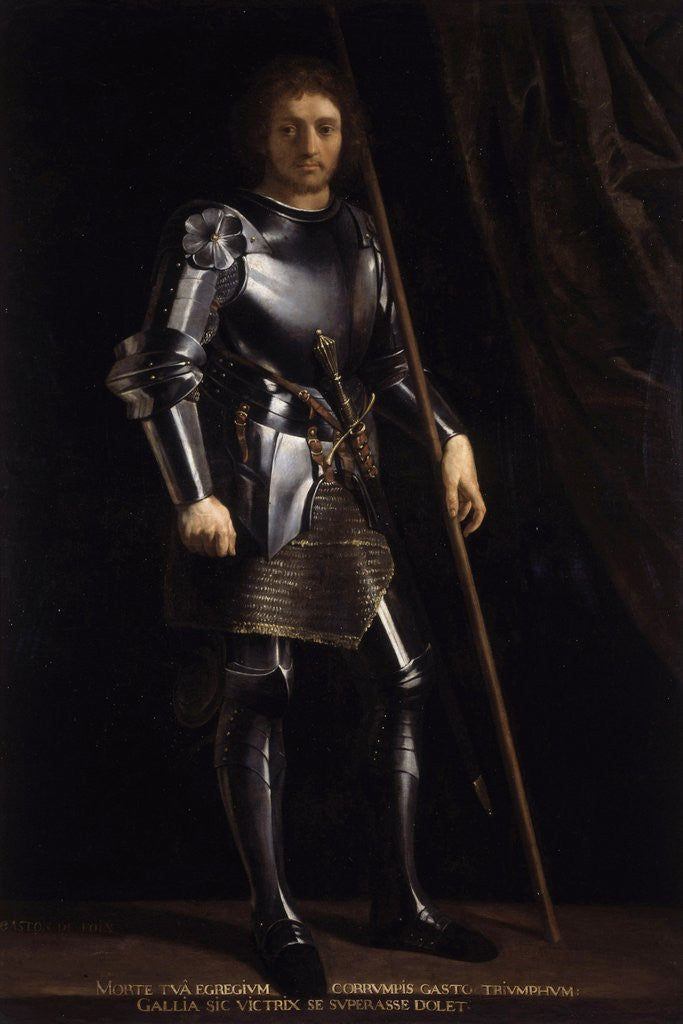 Detail of Portrait of Gaston de Foix by Philippe de Champaigne