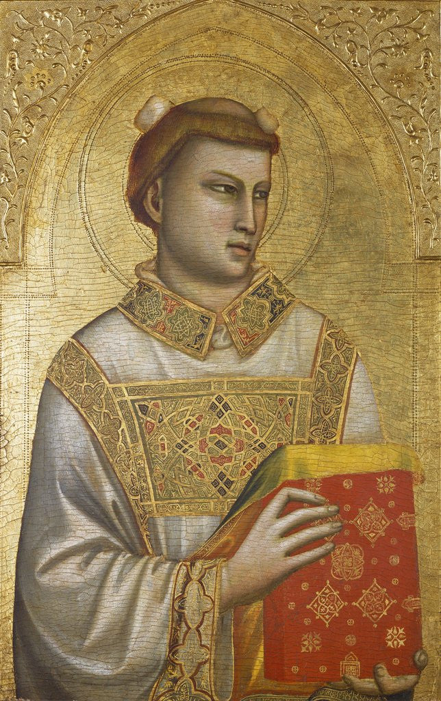 Detail of St. Stephen by Giotto