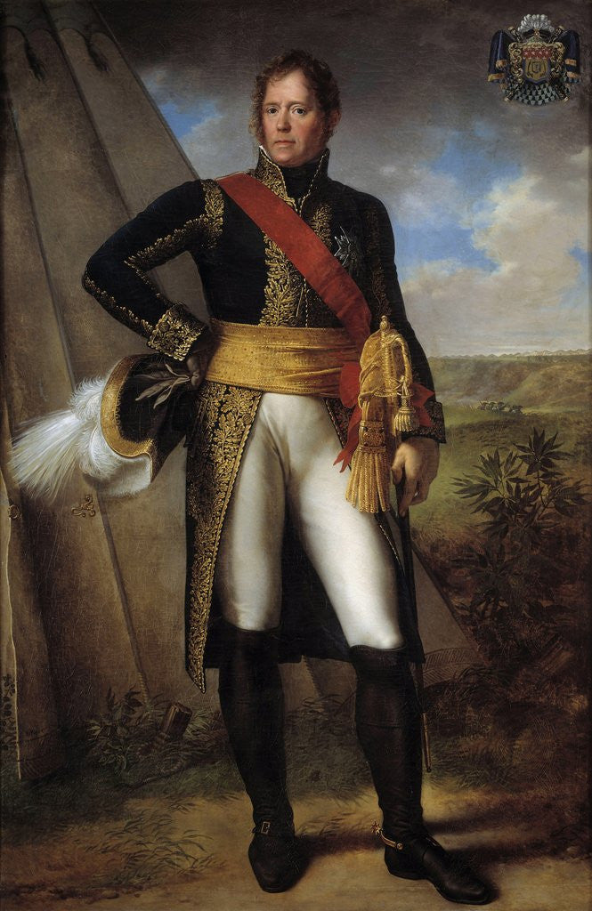 Detail of Portrait of Michel Ney, Duke of Elchingen by Charles Meynier