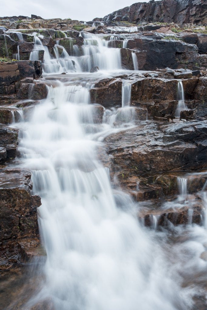 Detail of Waterfall, Hudson Bay, Nunavut, Canada by Anonymous