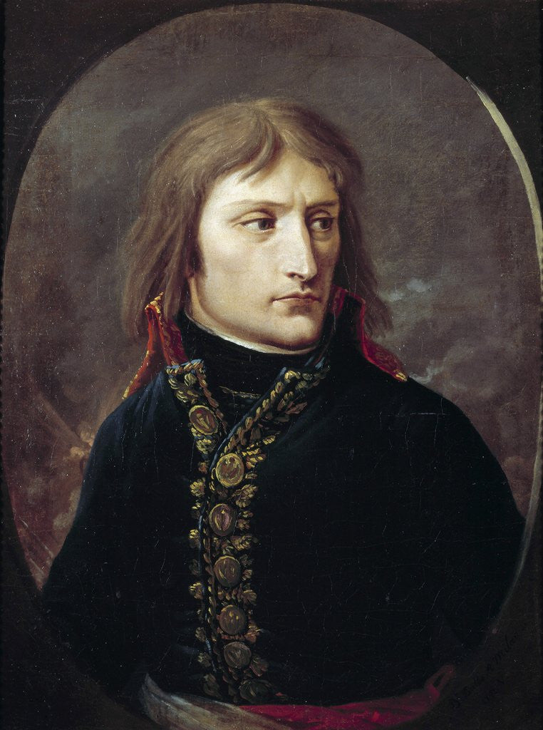 Detail of Portrait of Bonaparte by Louis Albert Bacler d'Albe