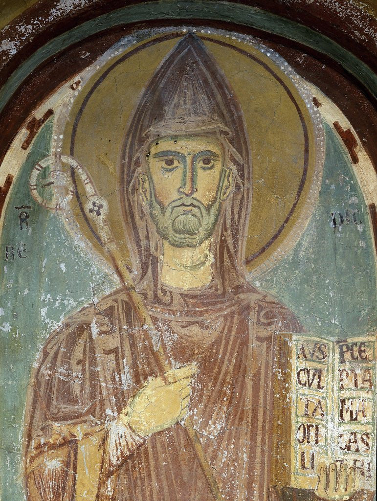 Detail of Saint Benedict of Nursia (Norcia) by Anonymous