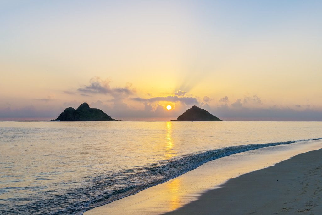 Detail of Lanikai Beach Sunrise by Anonymous