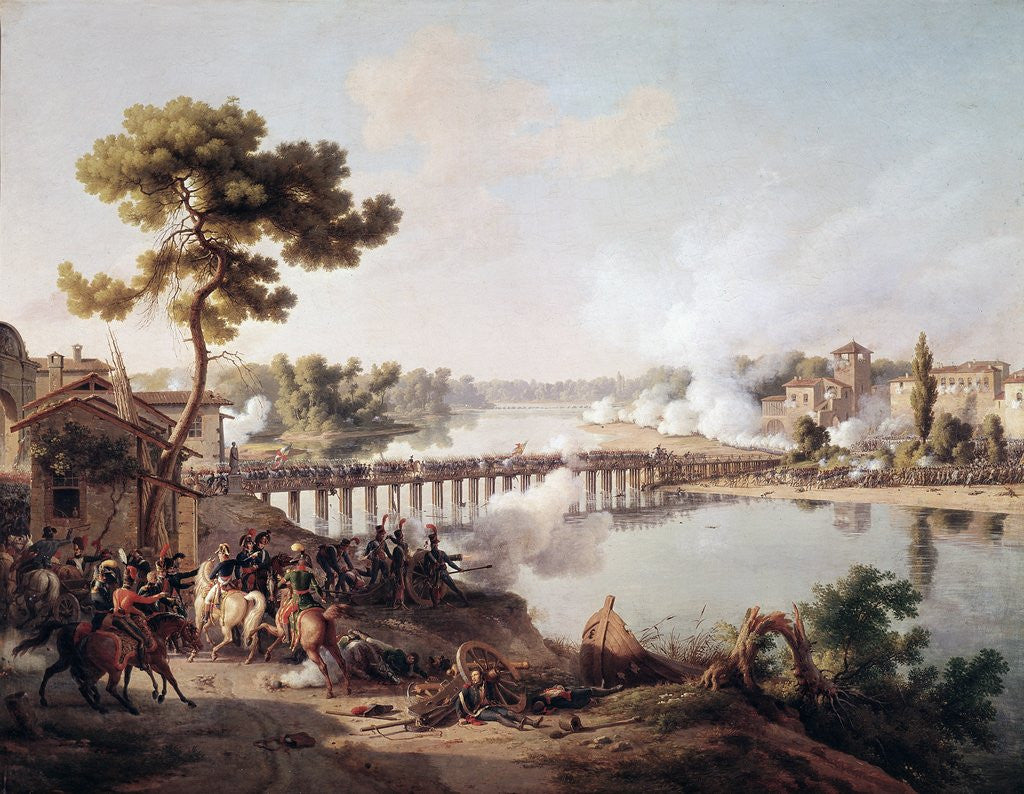 Detail of General Bonaparte Giving Orders at the Battle of Lodi, 10th May 1796 by Louis Lejeune