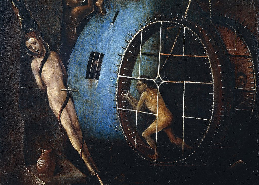 Detail of Detail of an Urn from the Last Judgment by Hieronymus Bosch