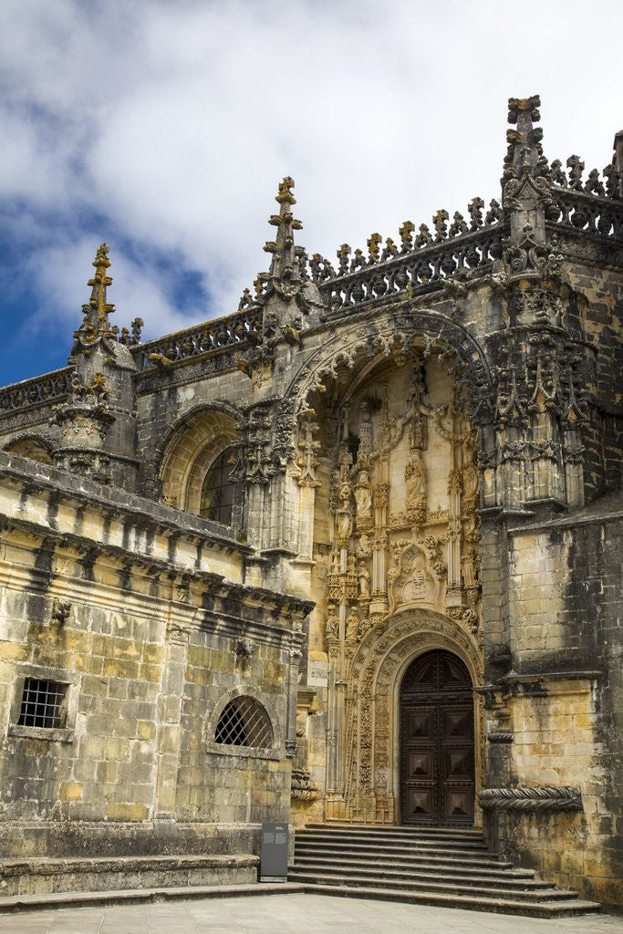 Detail of The Convent of the Order of Christ (Portuguese: Convento de Cristo) by Anonymous