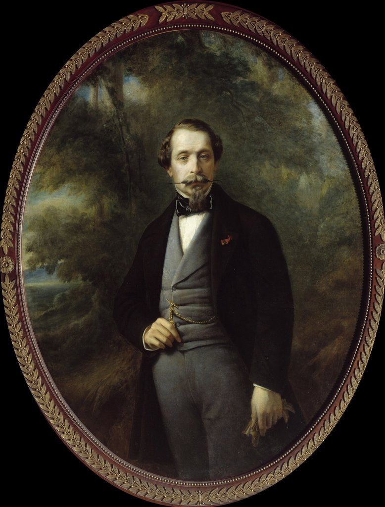Detail of Portrait of Napoleon III by Franz Xaver Winterhalter
