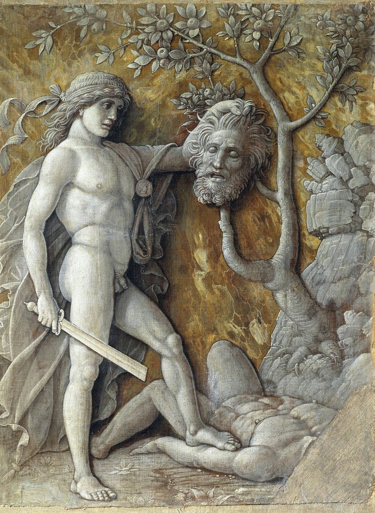Detail of David and Goliath Attributed to Andrea Mantegna by Anonymous