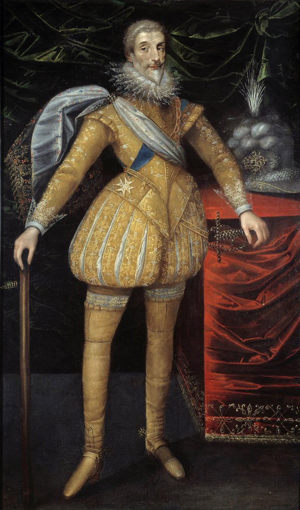 Detail of Portrait of Jean Louis de la Valette by Anonymous