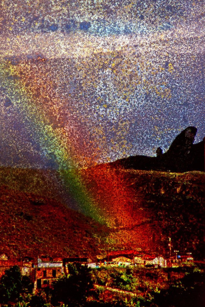 Detail of Rainbow by Corbis