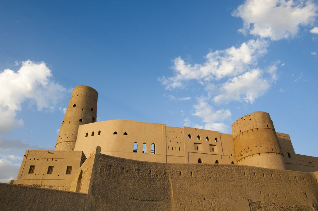 Detail of Bahla castle, Oman. by Anonymous