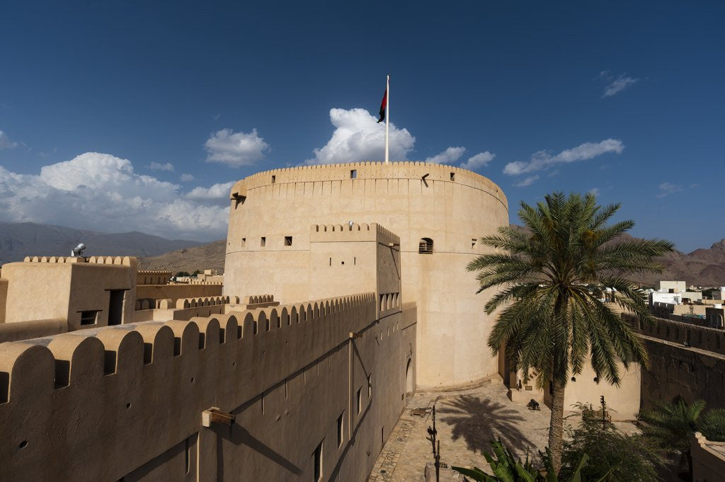 Detail of Nizwa fort, Oman. by Anonymous