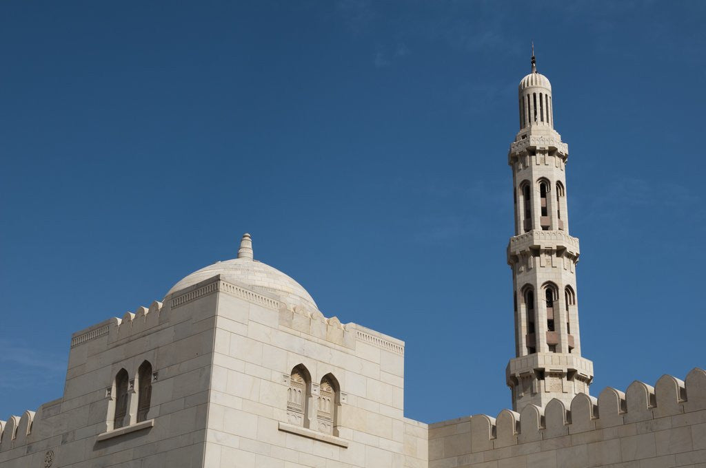 Detail of Sultan Qaboos mosque by Anonymous