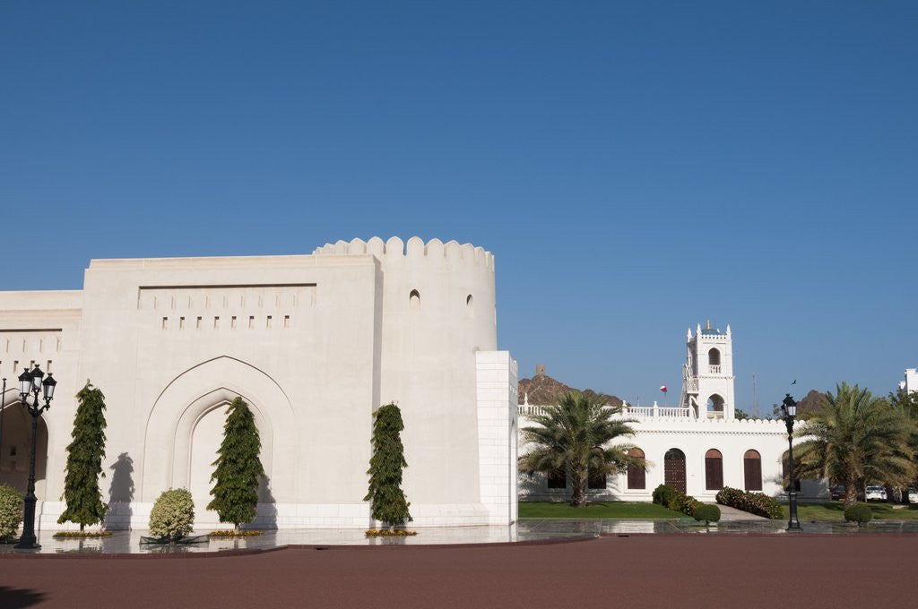 Detail of Sultan Qaboos Palace by Anonymous