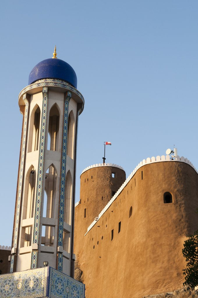 Detail of Al-Mirani fort, Old Muscat by Anonymous