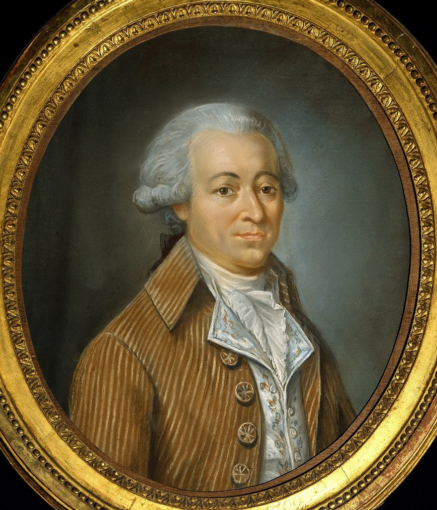 Detail of Portrait of Francois Buzot by Jean-Francois Garneray