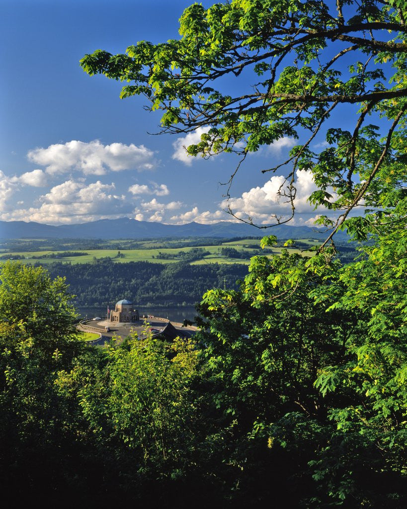 Detail of Vista House State Park Overlook by Anonymous